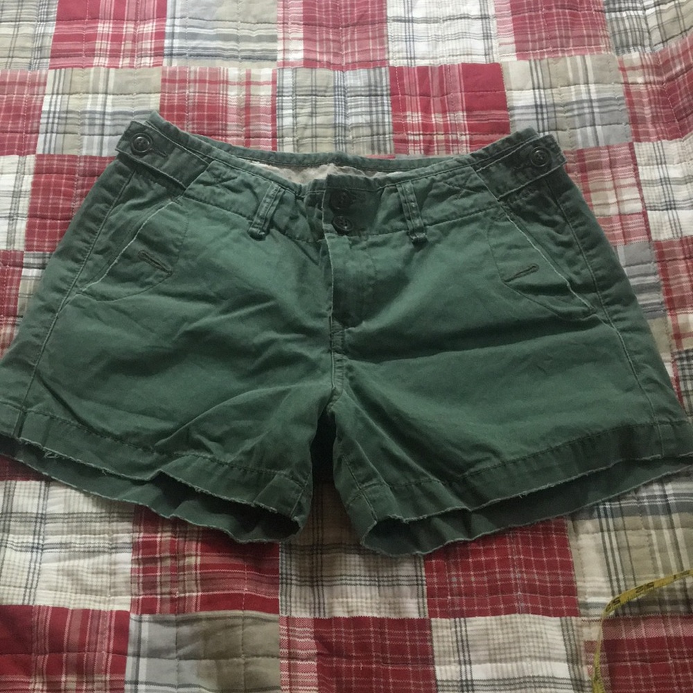 Lucky brand army green shorts